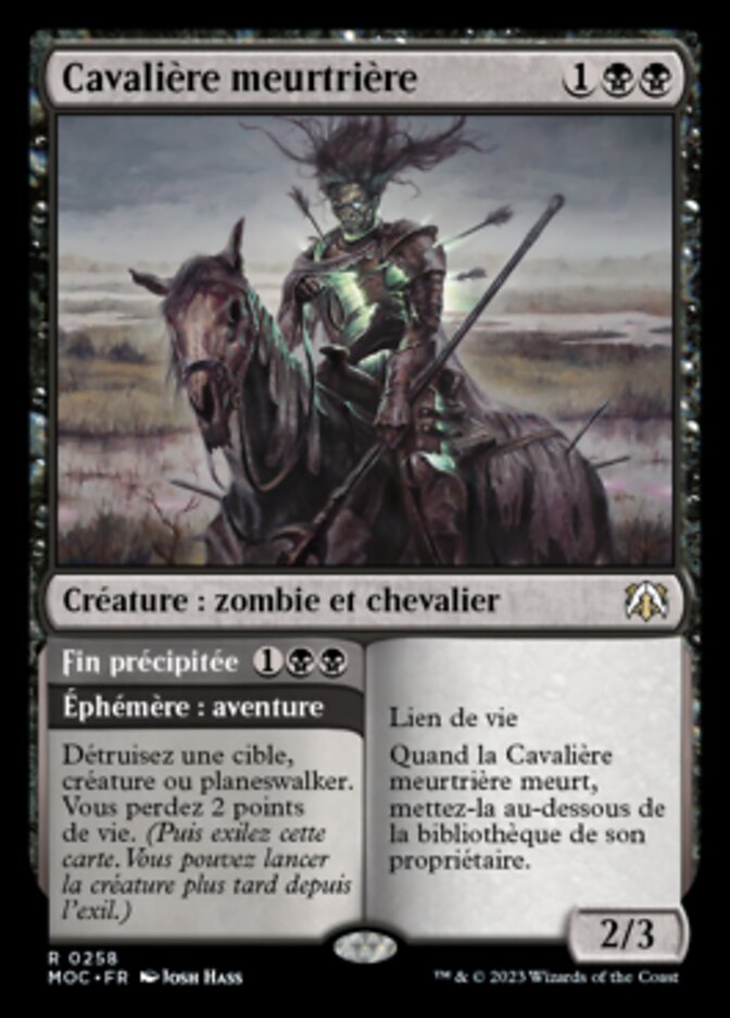 Cavalière meurtrière