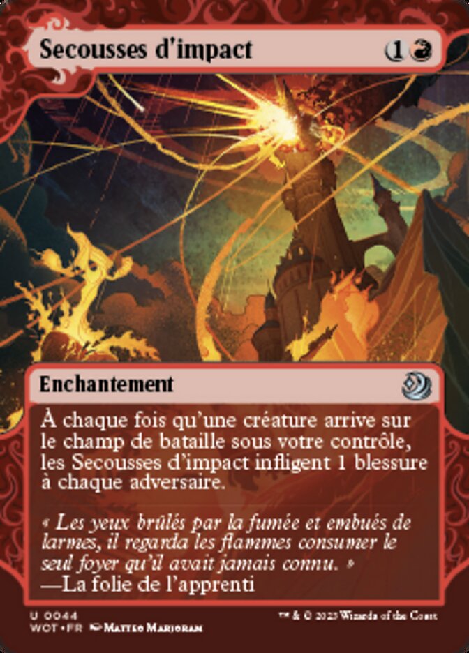 Secousses d'impact