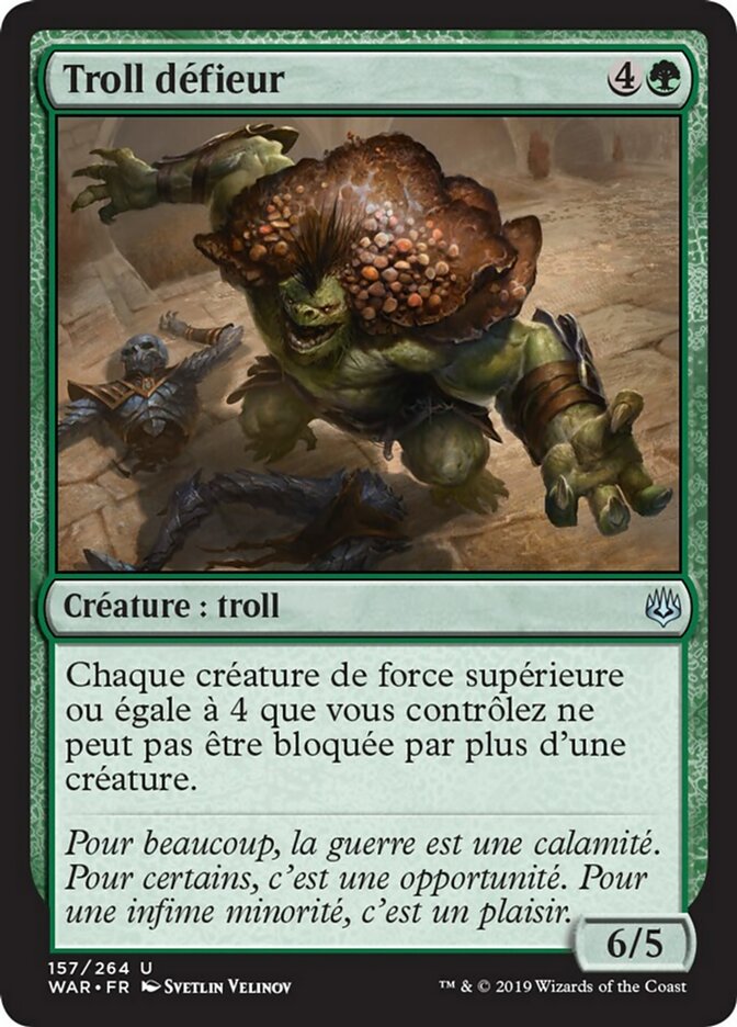 Troll défieur