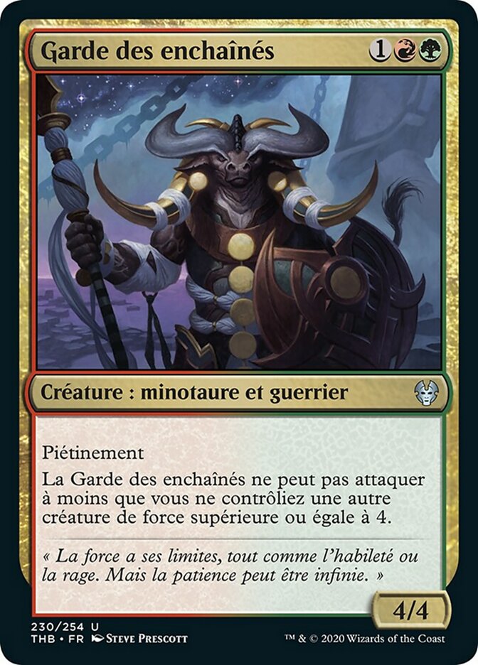 Garde des enchaînés