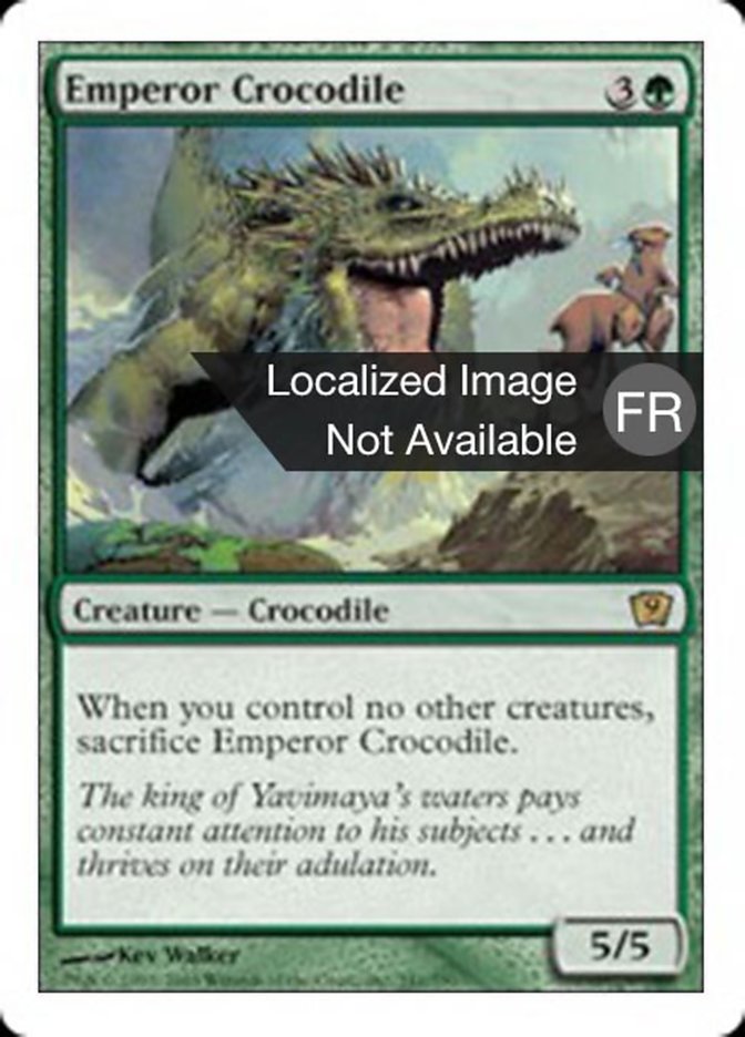Crocodile empereur