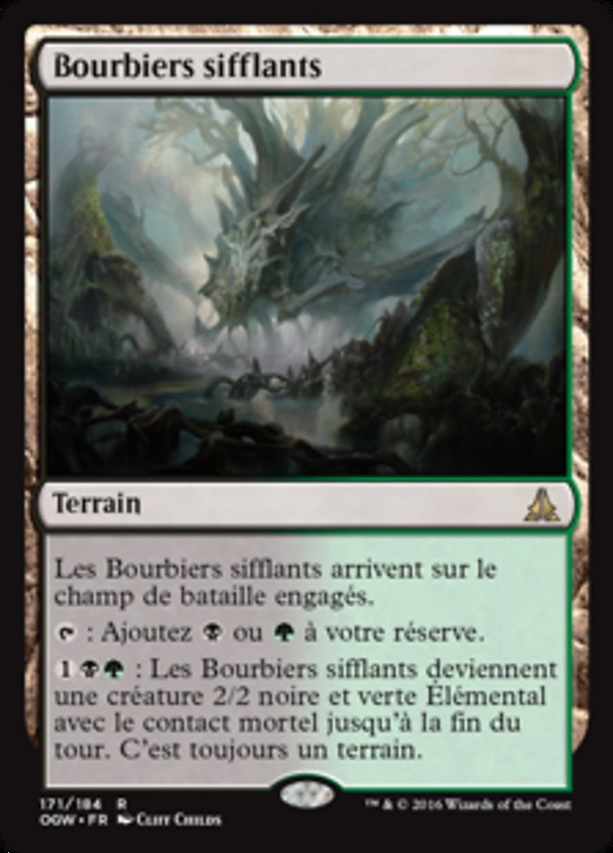 Bourbiers sifflants