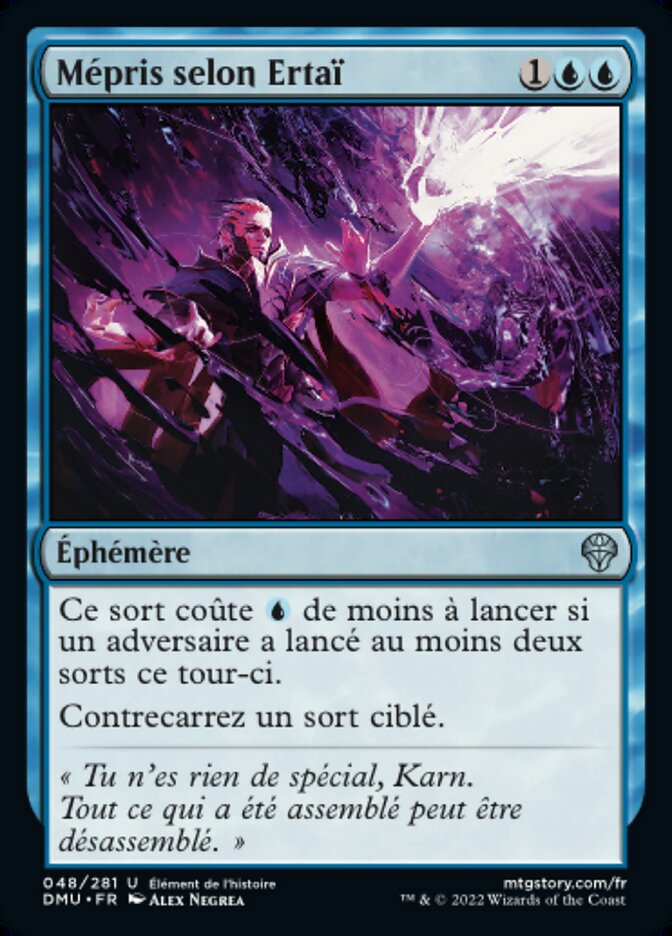 Mépris selon Ertaï