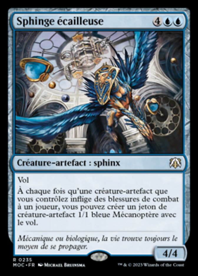Sphinge écailleuse
