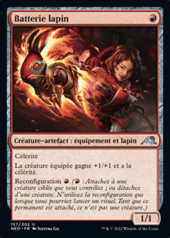 Batterie lapin