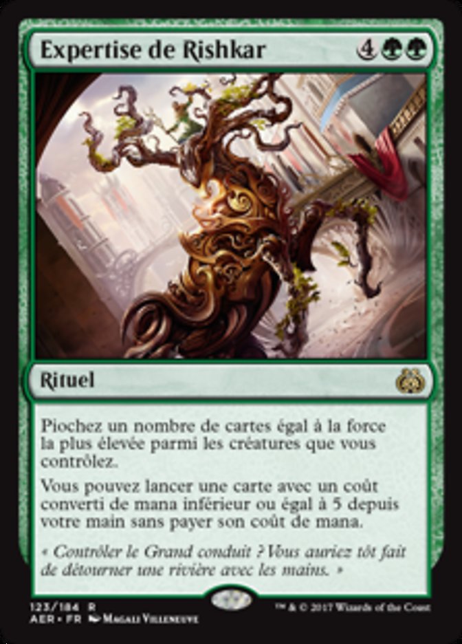 Expertise de Rishkar