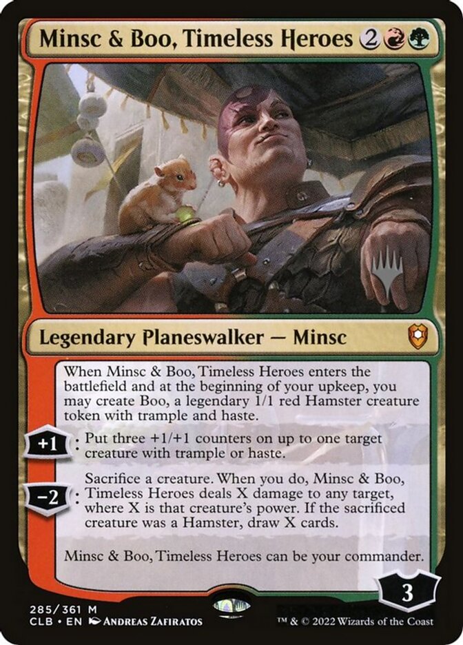 Minsc &amp; Boo, Timeless Heroes