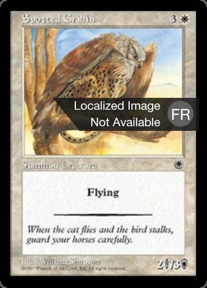 Griffon tachète