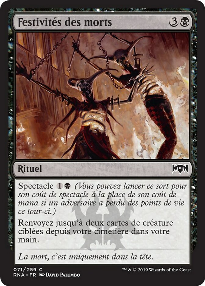 Festivités des morts