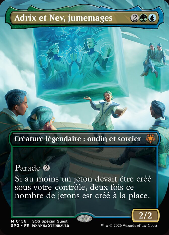 Adrix et Nev, jumemages
