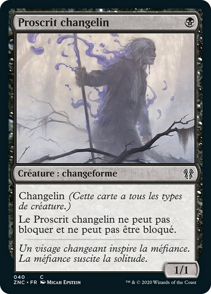 Proscrit changelin