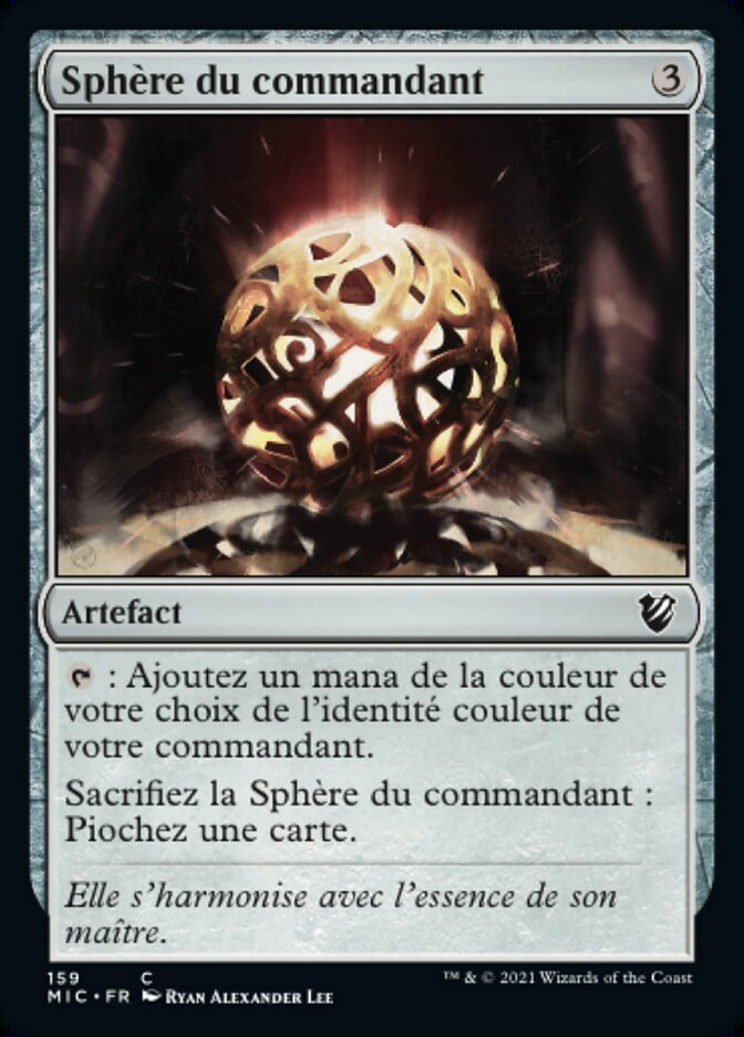 Sphère du commandant