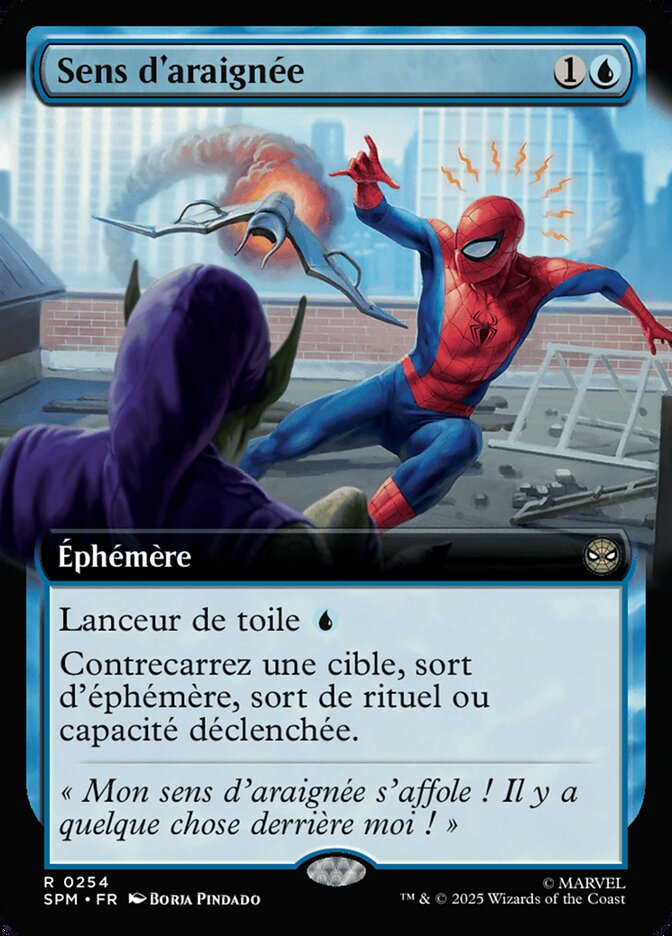 Sens d'araignée