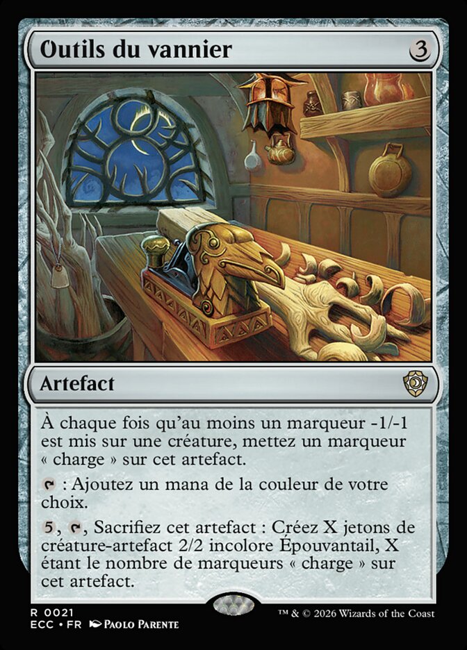 Outils du vannier