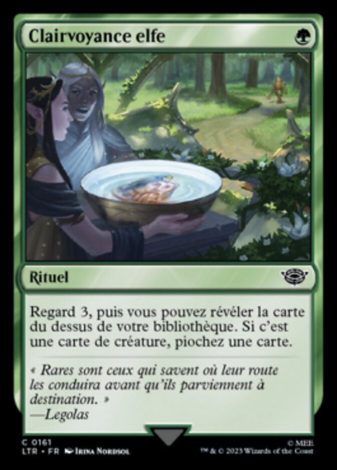 Clairvoyance elfe