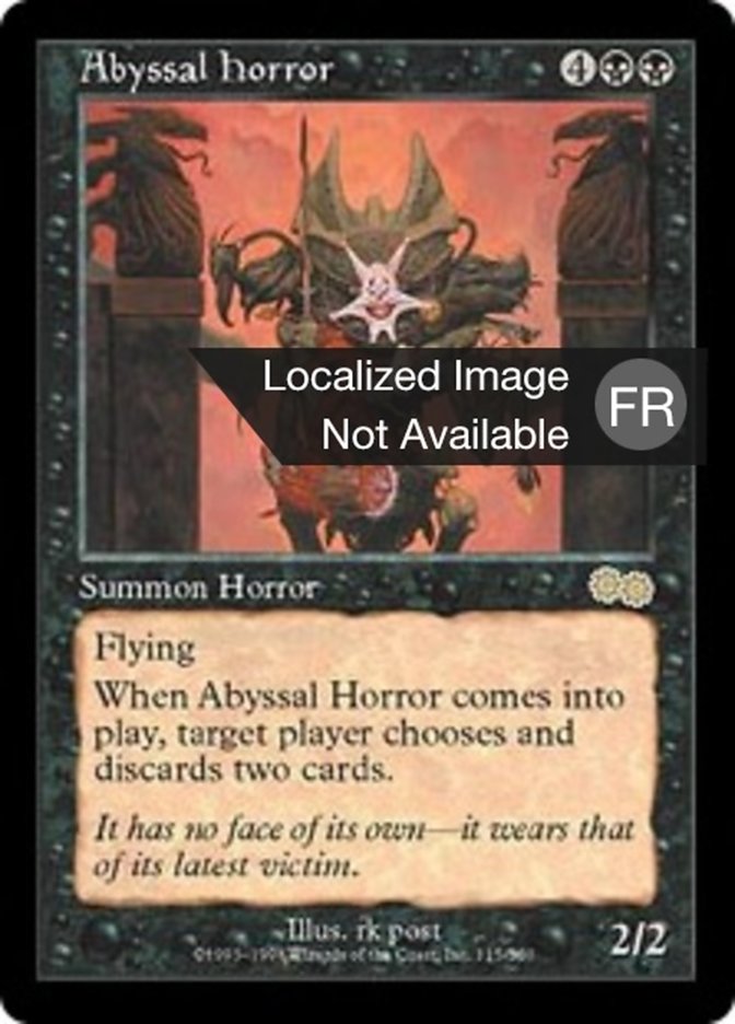 Horreur des abysses