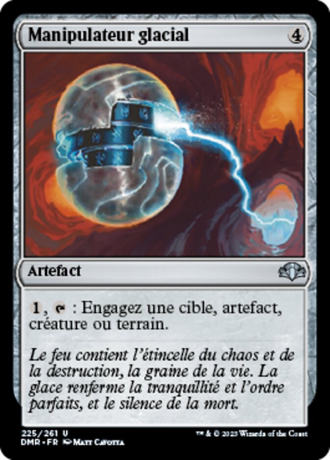Manipulateur glacial