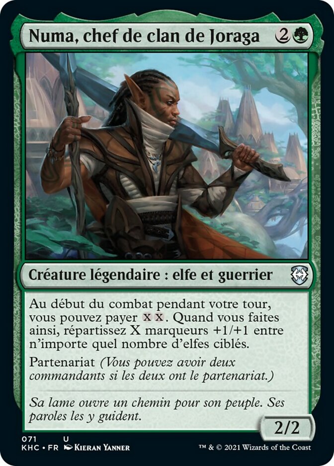 Numa, chef de clan de Joraga