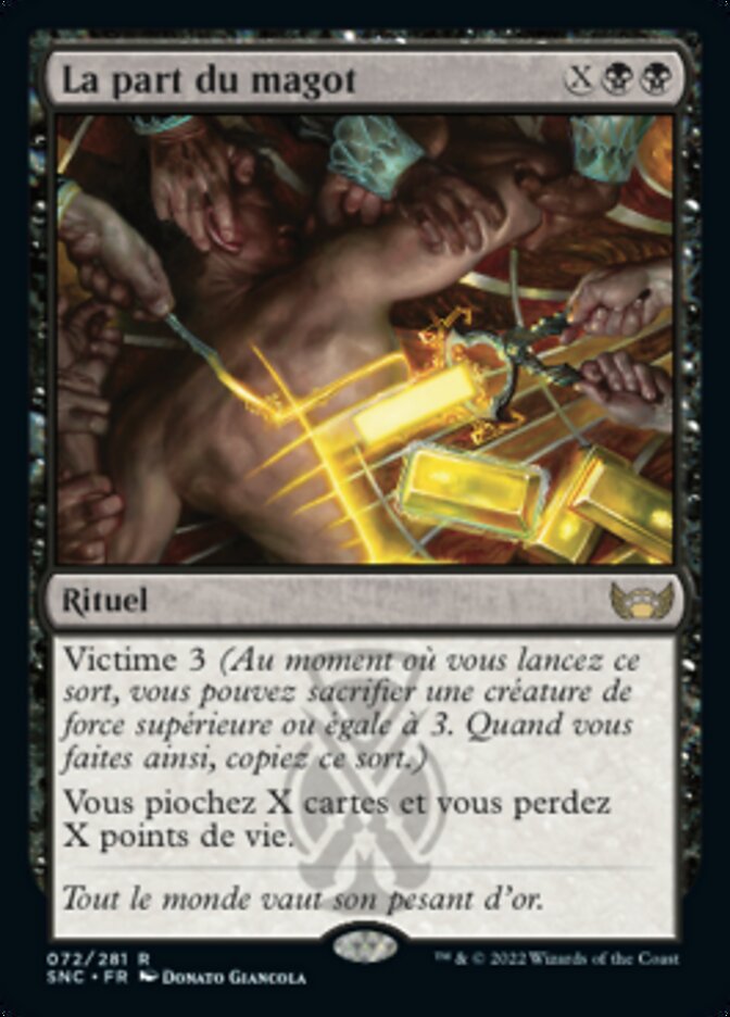 La part du magot