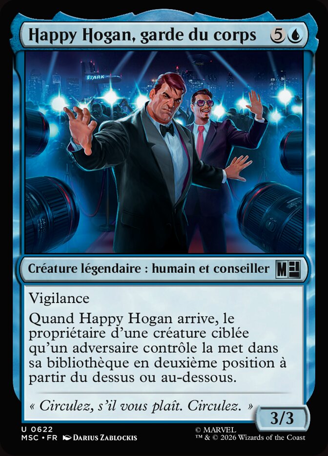 Happy Hogan, garde du corps