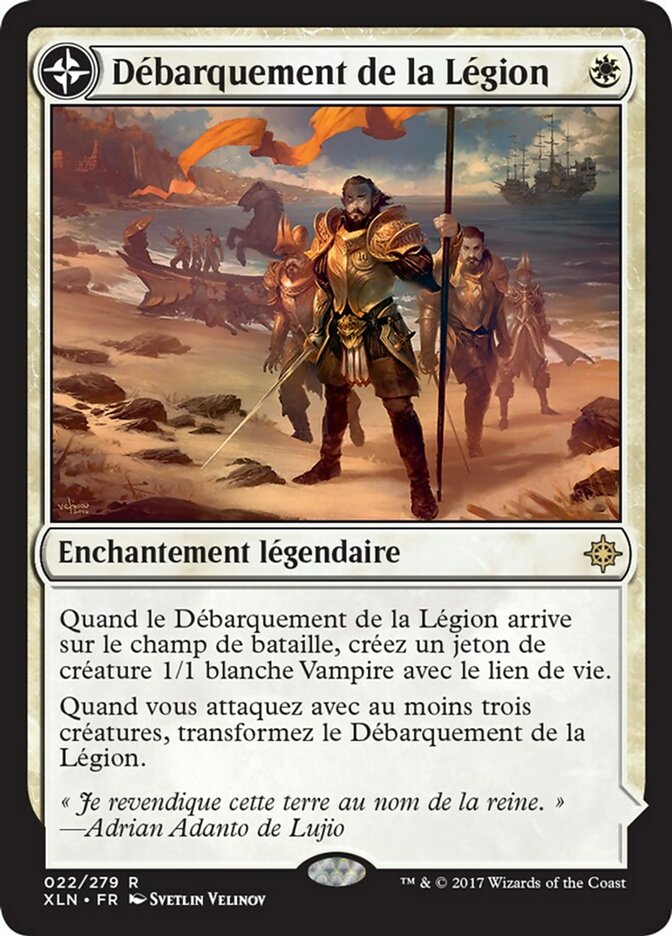 Débarquement de la Légion
