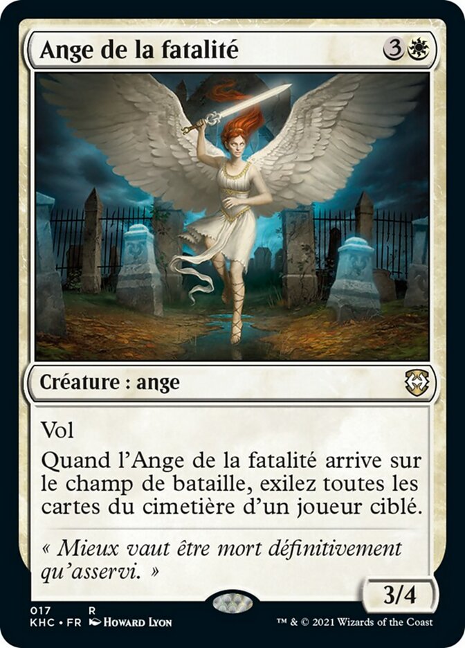 Ange de la fatalité