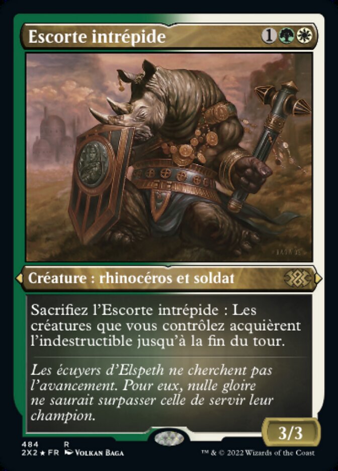 Escorte intrépide