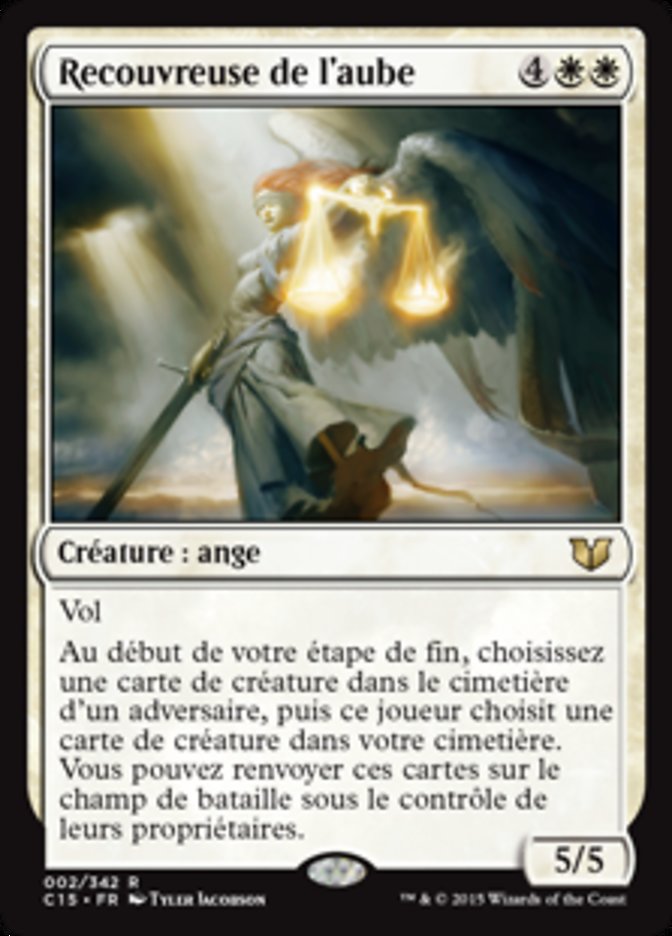 Recouvreuse de l'aube