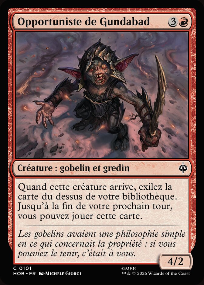 Opportuniste de Gundabad