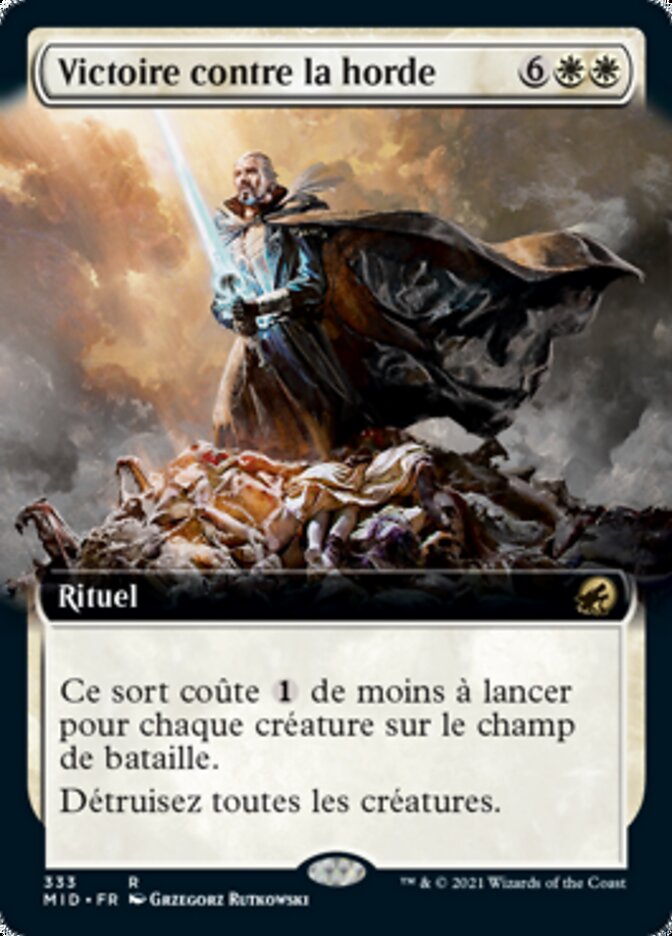 Victoire contre la horde