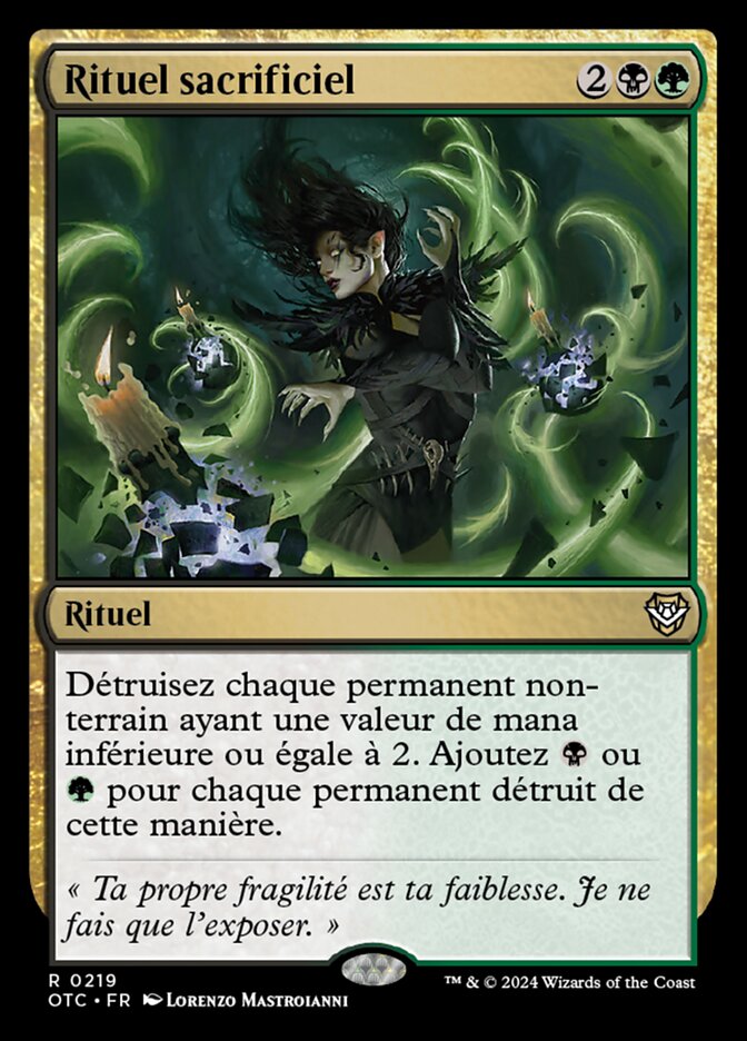 Rituel sacrificiel