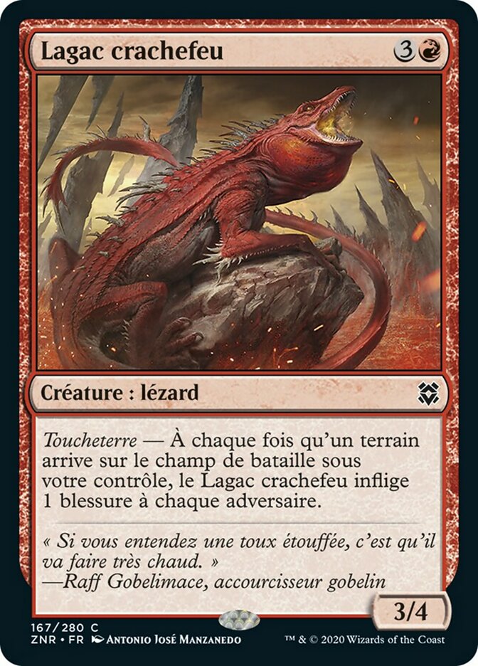 Lagac crachefeu