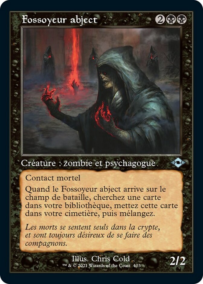 Fossoyeur abject