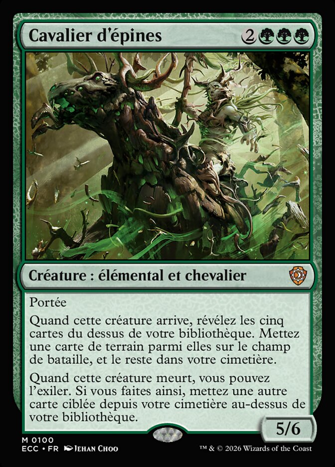 Cavalier d'épines