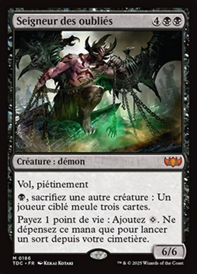 Seigneur des oubliés