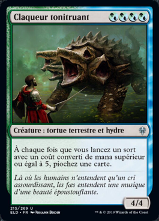 Claqueur tonitruant