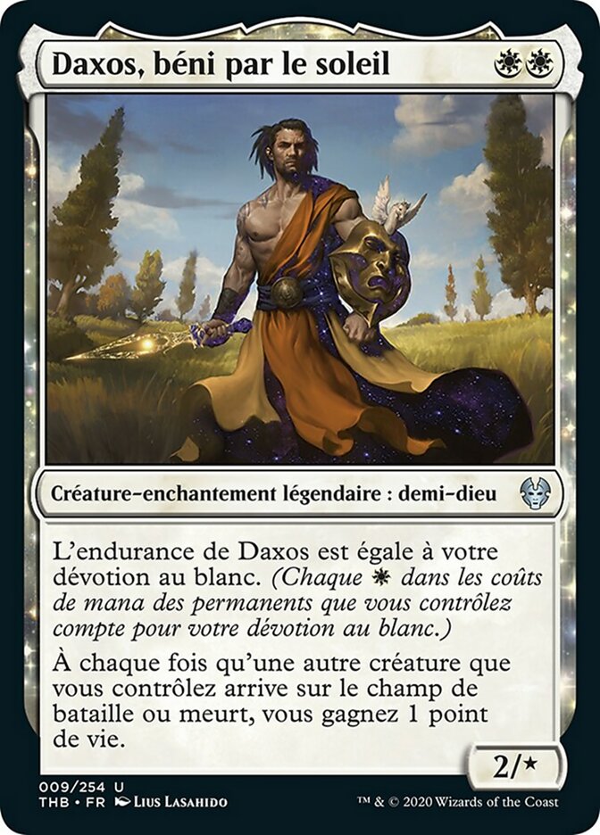Daxos, béni par le soleil