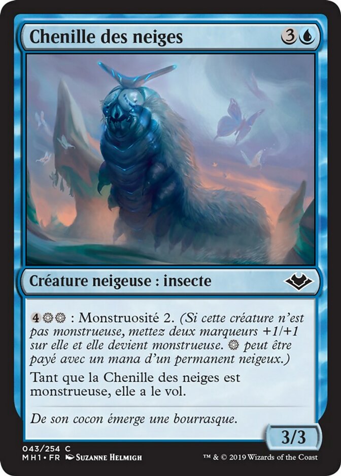 Chenille des neiges