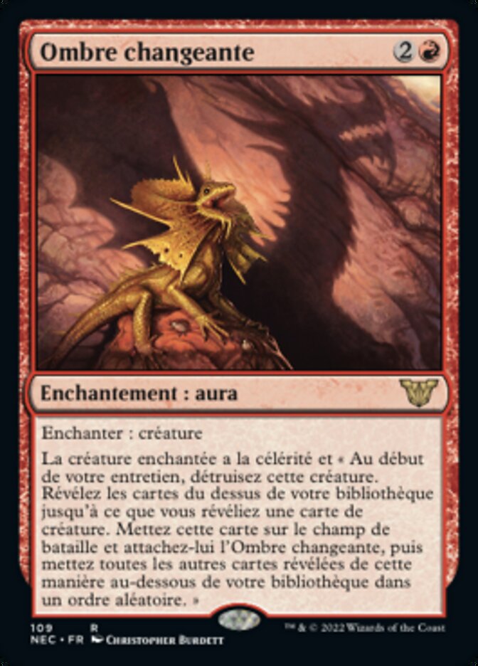 Ombre changeante