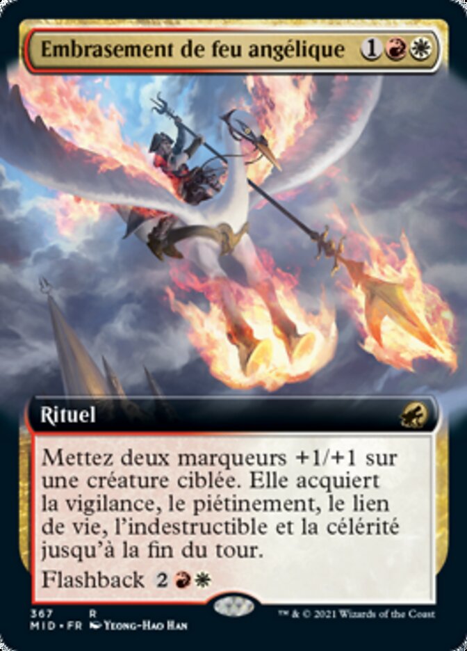Embrasement de feu angélique