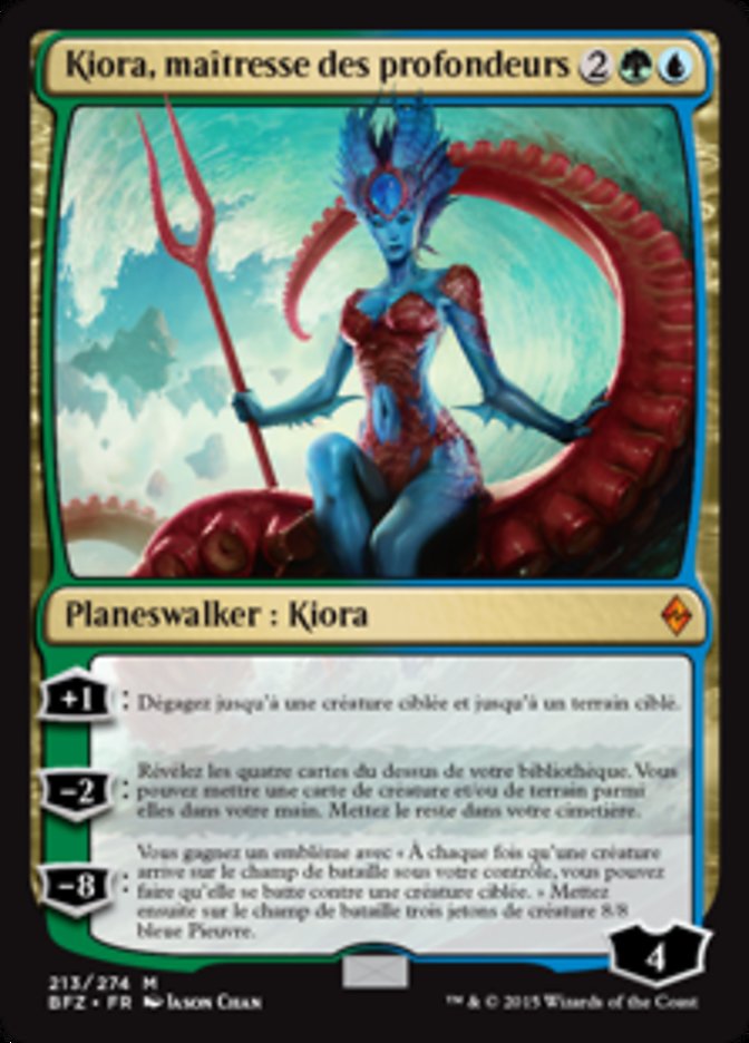 Kiora, maîtresse des profondeurs