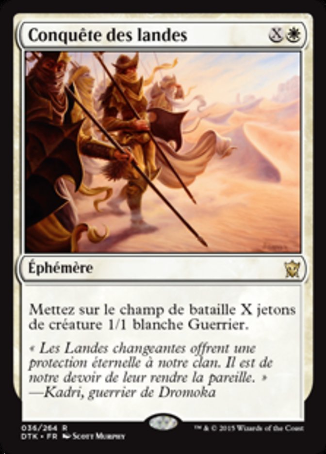 Conquête des landes