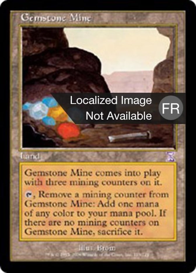 Mine de gemmes