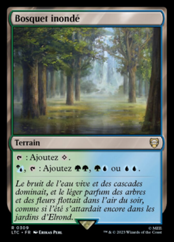 Bosquet inondé