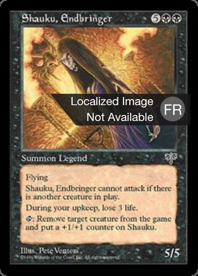 Shaukù, Messagère du déclin
