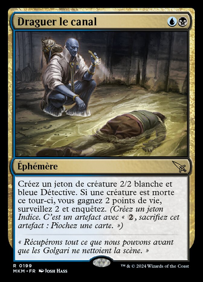 Draguer le canal