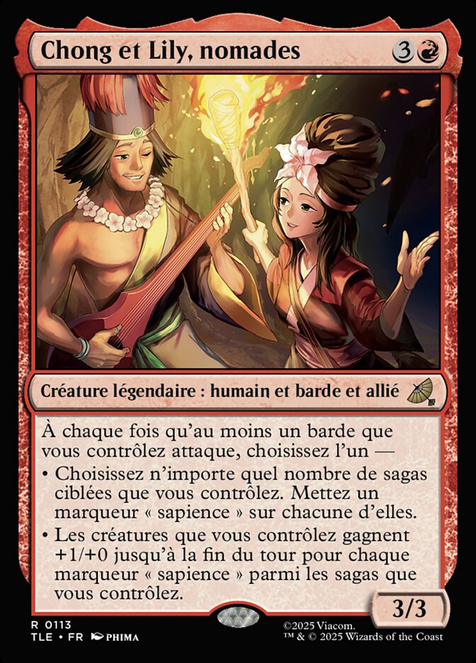 Chong et Lily, nomades