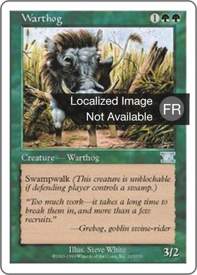 Phacochère