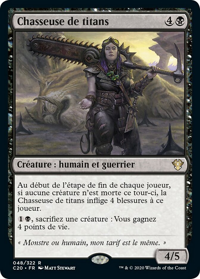Chasseuse de titans
