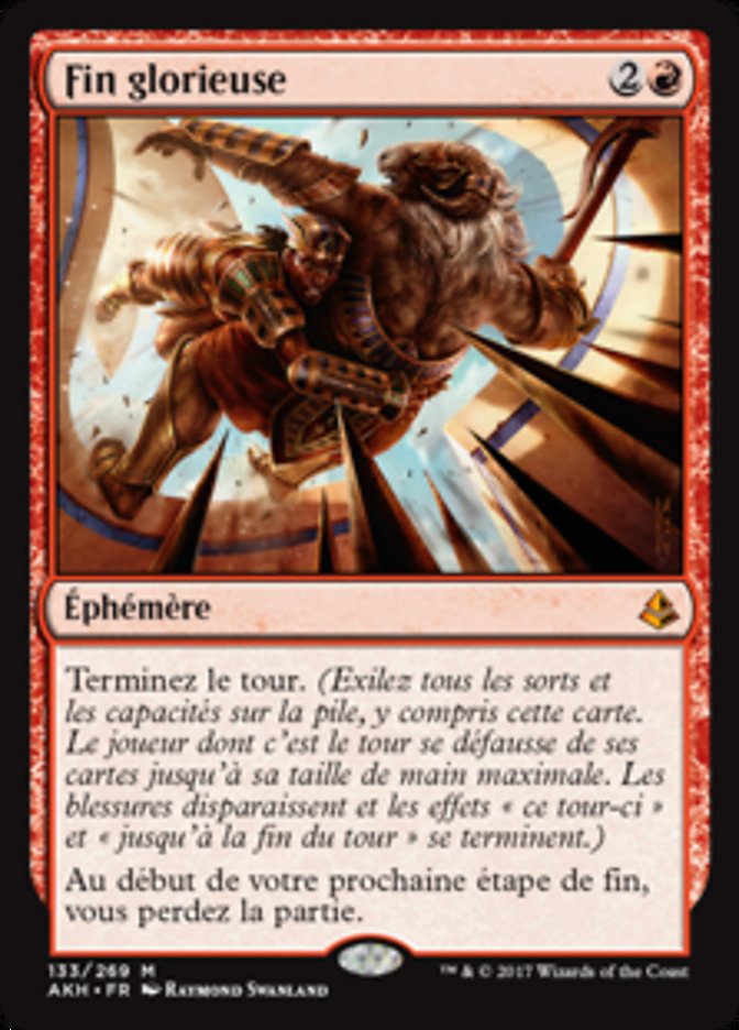 Fin glorieuse